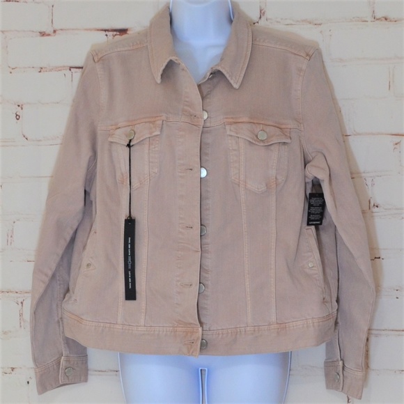 Liverpool Jeans Company Jackets & Blazers - Blush LIVERPOOL Temma Denim Jean Jacket